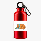 Металлическая бутылка 400 мл UV-DTF