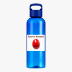 Прозрачная спортивная бутылка