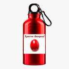 Металлическая бутылка 400 мл UV-DTF