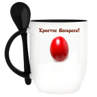 Кружка с ложкой