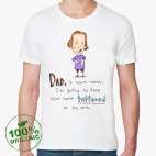 Мужская футболка органик