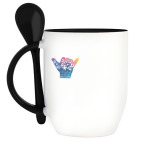 Кружка с ложкой