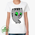 Женская футболка органик