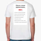 Мужская футболка органик