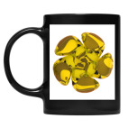 Кружка цветная UV-DTF