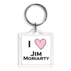 Брелок 3.9 x 3.9 см I <3 Moriarty