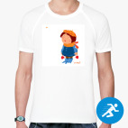 Мужская спортивная футболка