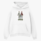 Толстовка худи оверсайз