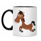 Кружка двухцветная