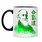 Кружка двухцветная