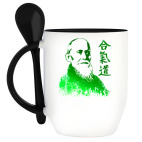 Кружка с ложкой