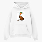 Толстовка худи оверсайз