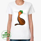 Женская футболка органик