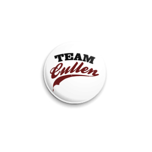 Значок 25мм с принтом Team Cullen