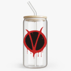 Банка с бамбуковой крышкой