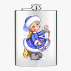 Фляжка стальная