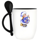 Кружка с ложкой