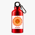 Металлическая бутылка 400 мл UV-DTF