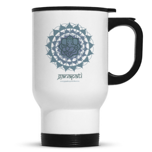 Кружка-термос с принтом Ganesha