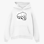 Толстовка худи оверсайз