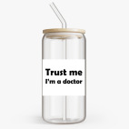 Банка с бамбуковой крышкой