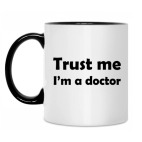 Кружка двухцветная