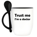 Кружка с ложкой