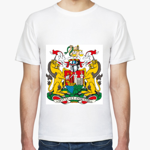 Футболка с принтом Герб города Бристоль