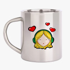 Кружка металлическая