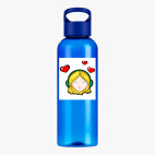 Прозрачная спортивная бутылка