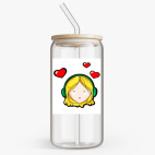 Банка с бамбуковой крышкой