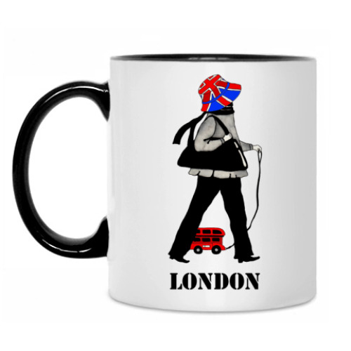 Кружка с принтом Лондон