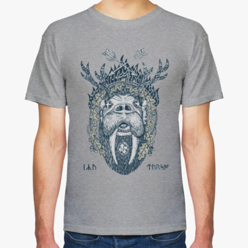 Футболка с принтом Iku-Turso