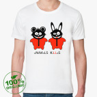 Мужская футболка органик