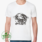 Мужская футболка органик