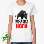 Женская футболка органик