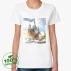 Женская футболка органик