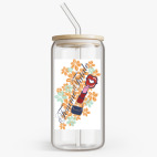 Банка с бамбуковой крышкой