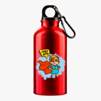 Металлическая бутылка 400 мл UV-DTF