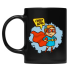 Кружка цветная UV-DTF