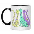 Кружка двухцветная