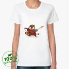 Женская футболка органик