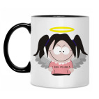 Кружка двухцветная