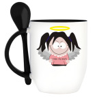 Кружка с ложкой