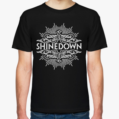 Футболка с принтом Shinedown