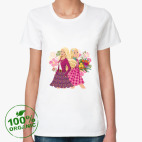 Женская футболка органик