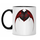 Кружка двухцветная