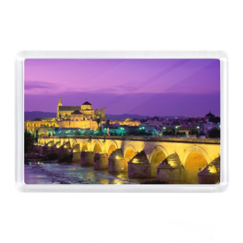 Магнит с принтом Испания, Мадрид