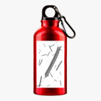 Металлическая бутылка 400 мл UV-DTF