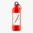 Металлическая бутылка 700 мл UV-DTF